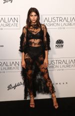 GEORGIA FOWLER at 2018 Australian Fashion Laureate Awards in Sydney 11/20/2018