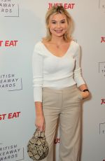 GEORGIA TOFFOLO at British Takeaway Awards in London 11/12/2018