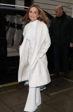 GERI HALLIWELL at BBC Radio 2 Studios in London 11/07/2018