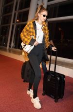 GIGI HADID at Haneda International Airport in Tokyo 11/13/2018