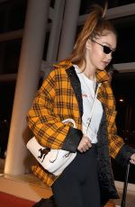 GIGI HADID at Haneda International Airport in Tokyo 11/13/2018