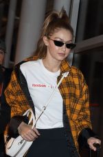GIGI HADID at Haneda International Airport in Tokyo 11/13/2018