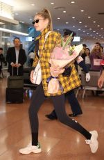 GIGI HADID at Haneda International Airport in Tokyo 11/13/2018