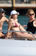 GIGI HADID in Bikini at a Yacht in Miami 11/25/2018