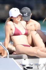 GIGI HADID in Bikini at a Yacht in Miami 11/25/2018