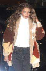 GIGI HADID Leaves Victoria