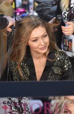 GIGI HADID on the Backstage of Victoria