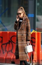 GIGI HADID Out and About in New York 11/19/2018