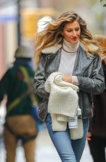 GISELE BUNDCHEN Out and About in New York 11/20/2018