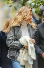 GISELE BUNDCHEN Out and About in New York 11/20/2018