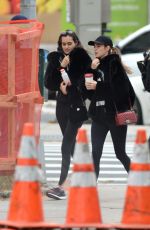 GIZELE OLIVEIRA and CINDY MELLO at a Gym in New York 11/07/2018