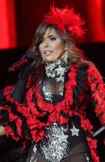 GLORIA TREVI Performs at Las Que Mandan Latin Music Concert in Inglewood 11/18/2018