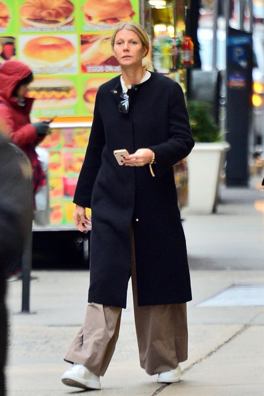 GWYNETH PALTROW Out in New York 11/19/2018