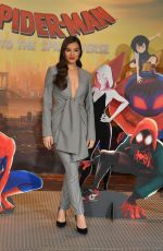 HAILEE STEINFELD at spider-man: Into the Spiderverse Photocall in Los Angeles 11/30/2018
