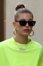 HAILEY BALDWIN at Nine Zero One Salon in West Hollywood 11/29/2018