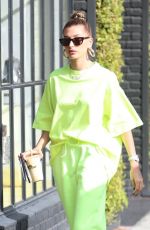 HAILEY BALDWIN at Nine Zero One Salon in West Hollywood 11/29/2018