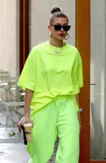 HAILEY BALDWIN at Nine Zero One Salon in West Hollywood 11/29/2018