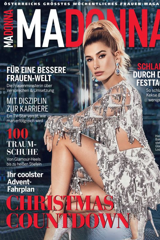 HAILEY BALDWIN in Madonna Magazine, November 2018