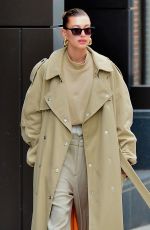 HAILEY BALDWIN Leaves Her Apartment in New York 11/19/2018