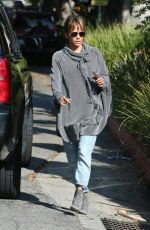 HALLE BERRY Out and About in Los Angeles 11/24/2018