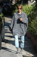 HALLE BERRY Out and About in Los Angeles 11/24/2018