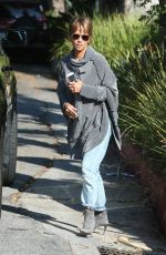 HALLE BERRY Out and About in Los Angeles 11/24/2018