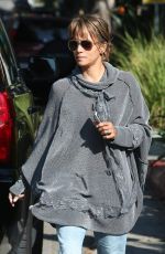 HALLE BERRY Out and About in Los Angeles 11/24/2018