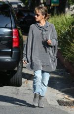 HALLE BERRY Out and About in Los Angeles 11/24/2018