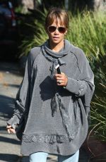 HALLE BERRY Out and About in Los Angeles 11/24/2018