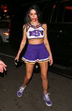 HALSEY at Travis Scott Halloween Bash in West Hollywood 10/31/2018