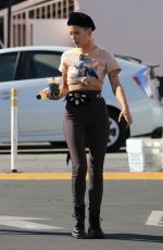 HALSEY Out Shopping in Studio City 11/13/2018