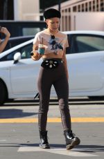 HALSEY Out Shopping in Studio City 11/13/2018