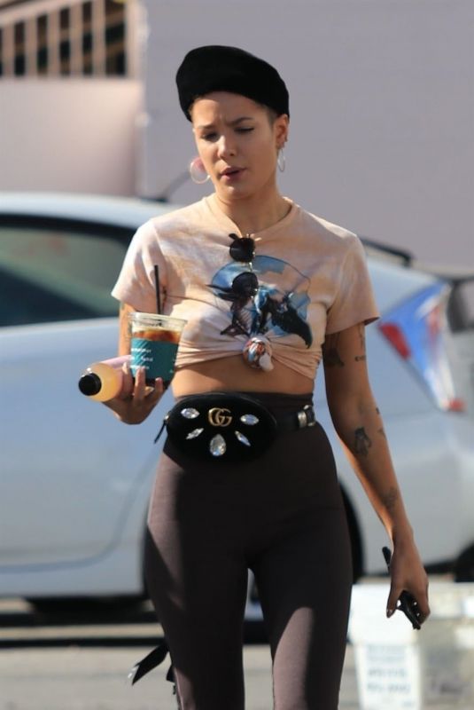 HALSEY Out Shopping in Studio City 11/13/2018