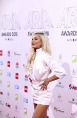 HAVANA BROWN at Aria Award 2018 in Sydney 11/28/2018