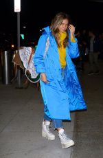 HEIDI KLUM at JFK Airport  in New York 11/01/2018