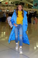 HEIDI KLUM at JFK Airport  in New York 11/01/2018