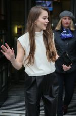 HERA HILMARSDOTTIR Promotes Her New Movie Mortal Engine in London 11/26/2018