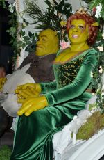 HIDI KLUM at Her Halloween Party in New York 10/31/2018