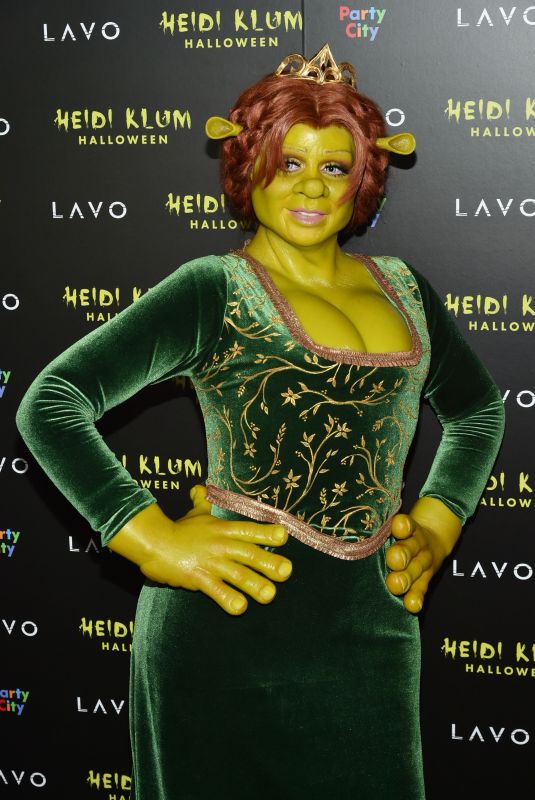 HIDI KLUM at Her Halloween Party in New York 10/31/2018