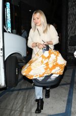 HILARY DUFF at Nine Zero One Salon in West Hollywood 11/26/2018