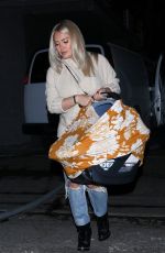 HILARY DUFF at Nine Zero One Salon in West Hollywood 11/26/2018