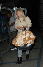 HILARY DUFF at Nine Zero One Salon in West Hollywood 11/26/2018