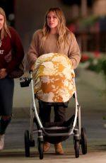 HILARY DUFF Leaves The Henry in Los Angeles 11/14/2018