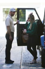 HILARY DUFF Out and About in Los Angeles 11/02/2018