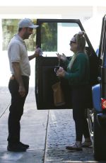 HILARY DUFF Out and About in Los Angeles 11/02/2018