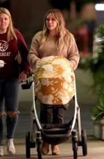 HILARY DUFF Out for Dinner in Los Angeles 11/14/2018