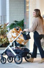 HILARY DUFF Out for Dinner in Los Angeles 11/14/2018