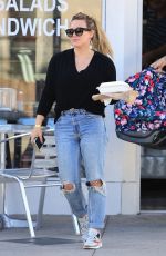HILARY DUFF Out in Los Angeles 11/06/2018
