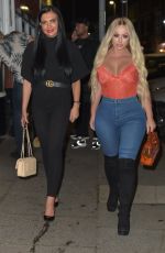 HOLLY HAGAN Night Out in London 11/18/2018