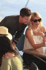 HOLLY WILLOGHBY at a Waterfront Restaurant on Gold Coast 11/15/2018